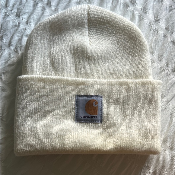 Carhartt Off-White Knit Beanie - Picture 1 of 2